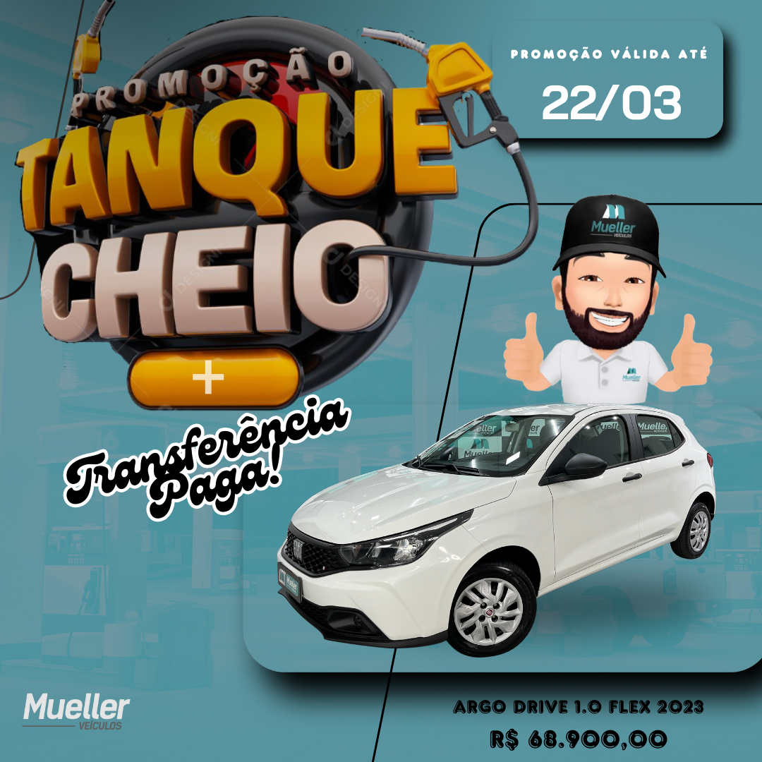 Post Para Instagram Promoção Tanque Cheio Posto De Gasolina Moderno Branco Vermelho E Amarelo (24)